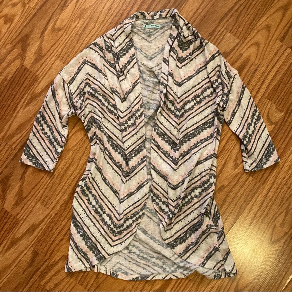 Chevron cardigan